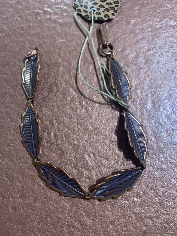 Copper Leaf Bracelet