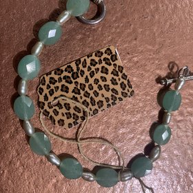 Green Bead Bracelet