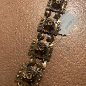 Four Squares Copper Bracelet