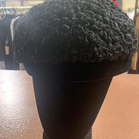 Black Persian Lamb Hat