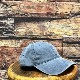 Indigo Denim Baseball Cap, O/S