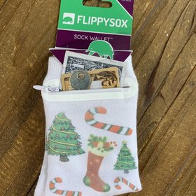 Christmas Wallet Socks, OS