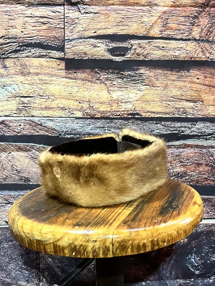 Autumn Harvest Mink Headband 23"