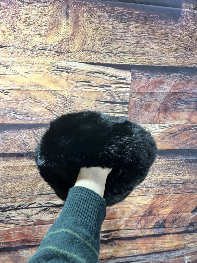 Black Rabbit Ushanka, Size XL