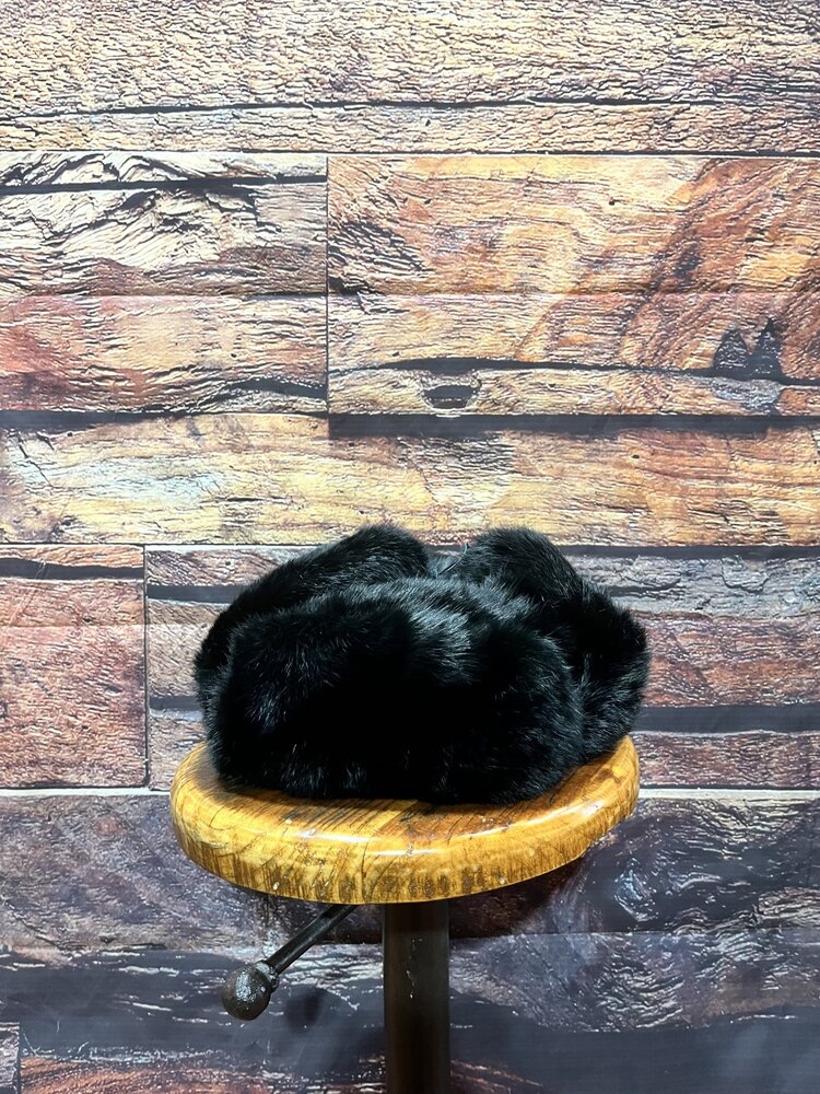Black Rabbit Ushanka, Size XL