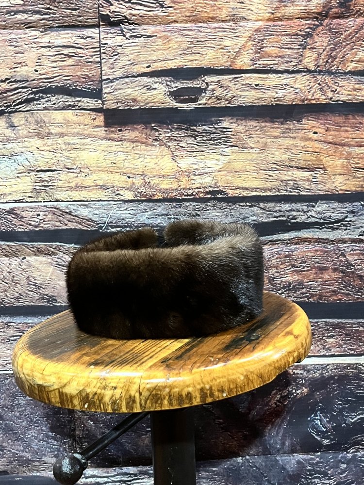 Dark Ranch Mink Headband 22"