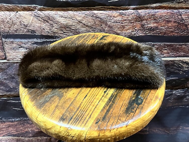 Dark Ranch Mink Headband 22"