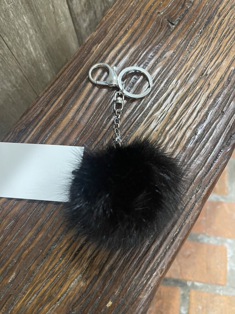 Mink Ball Keychain