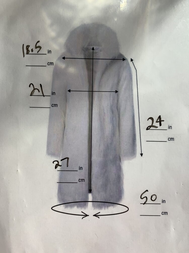 Nigbor Furs Lynx Sections Jacket, Size S