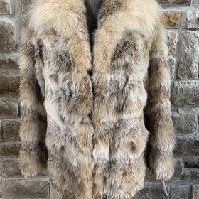 Nigbor Furs Lynx Sections Jacket, Size S