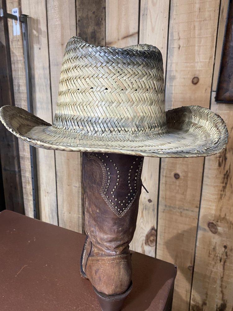 Straw Cowboy Hat, Size OS