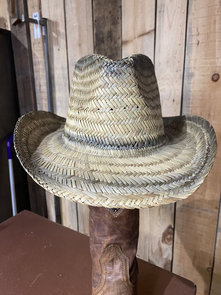 Straw Cowboy Hat, Size OS