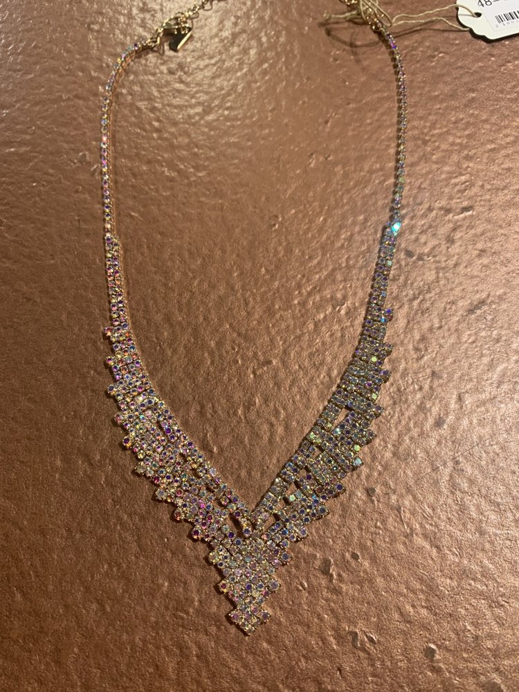 Christina Collection Gold AB Bailey Necklace