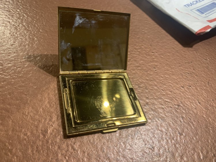 Pearl Beaded Compact