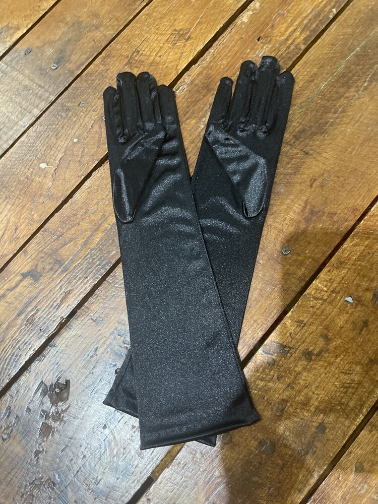 Black Opera Gloves, O/S