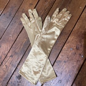 Gold Opera Gloves, O/S