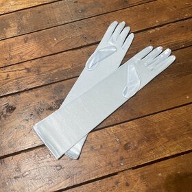 Light Blue Opera  Gloves, O/S