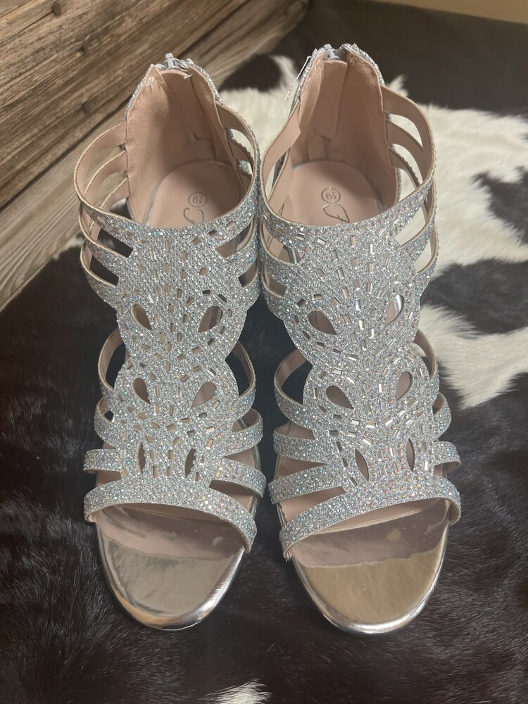 Forever Silver Perform Sparkle Heel