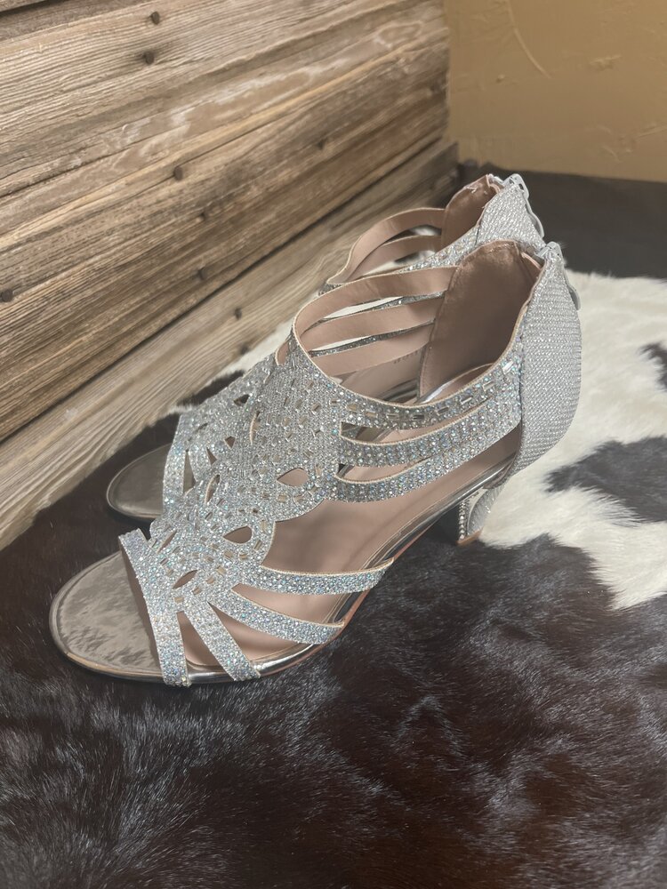 Forever Silver Perform Sparkle Heel