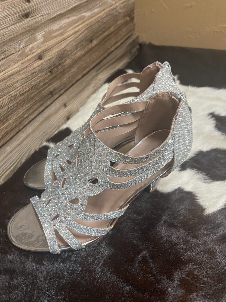 Forever Silver Perform Sparkle Heel