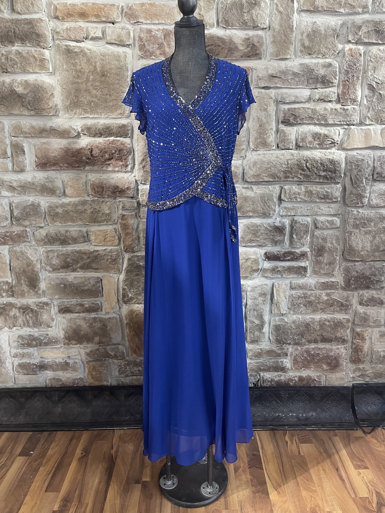 J Kara Beaded Gown