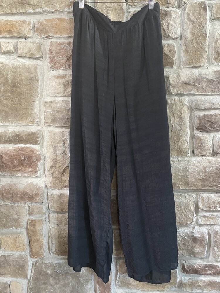 Dressbarn Black Wide Leg Dress Pants, Size 22W