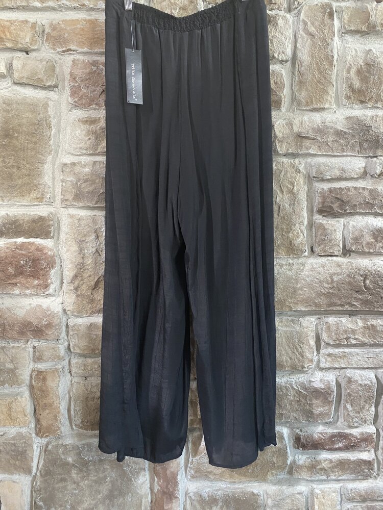 Dressbarn Black Wide Leg Dress Pants, Size 22W