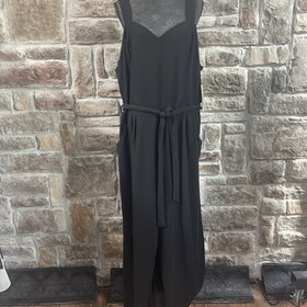 Emerald Sundae Black Wide Leg Jumpsuit, Size 22