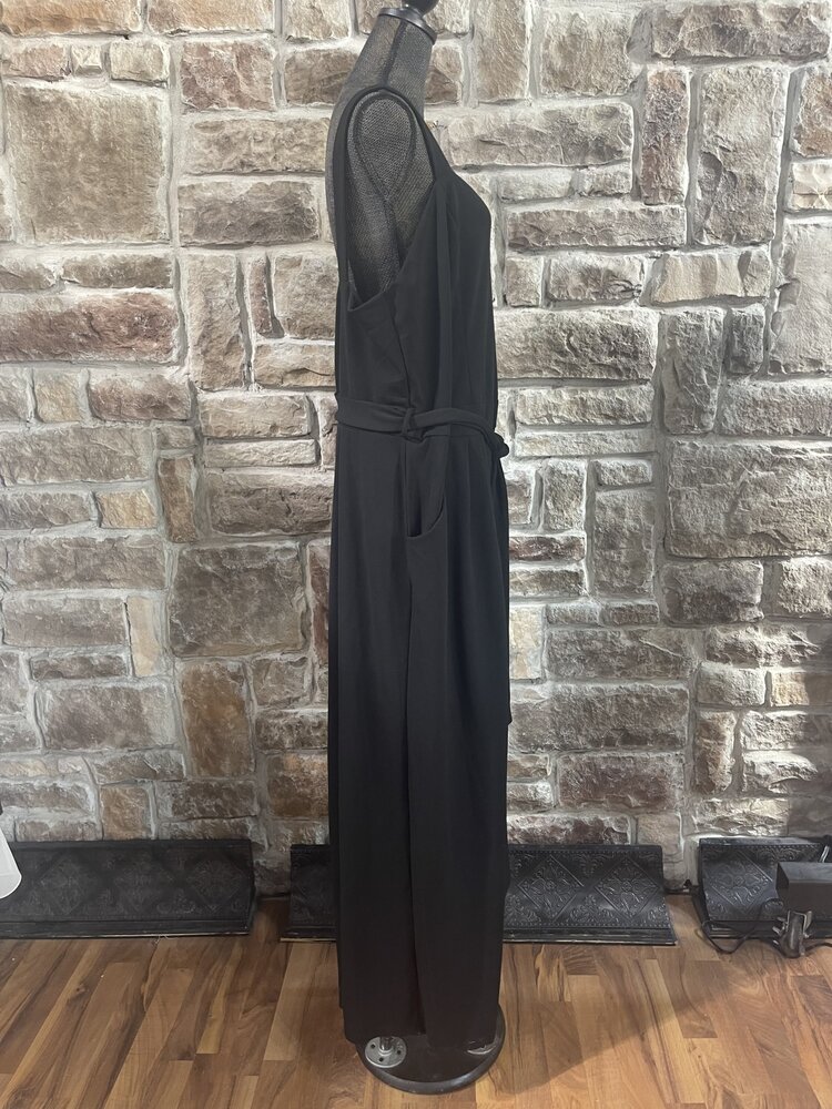 Emerald Sundae Black Wide Leg Jumpsuit, Size 22