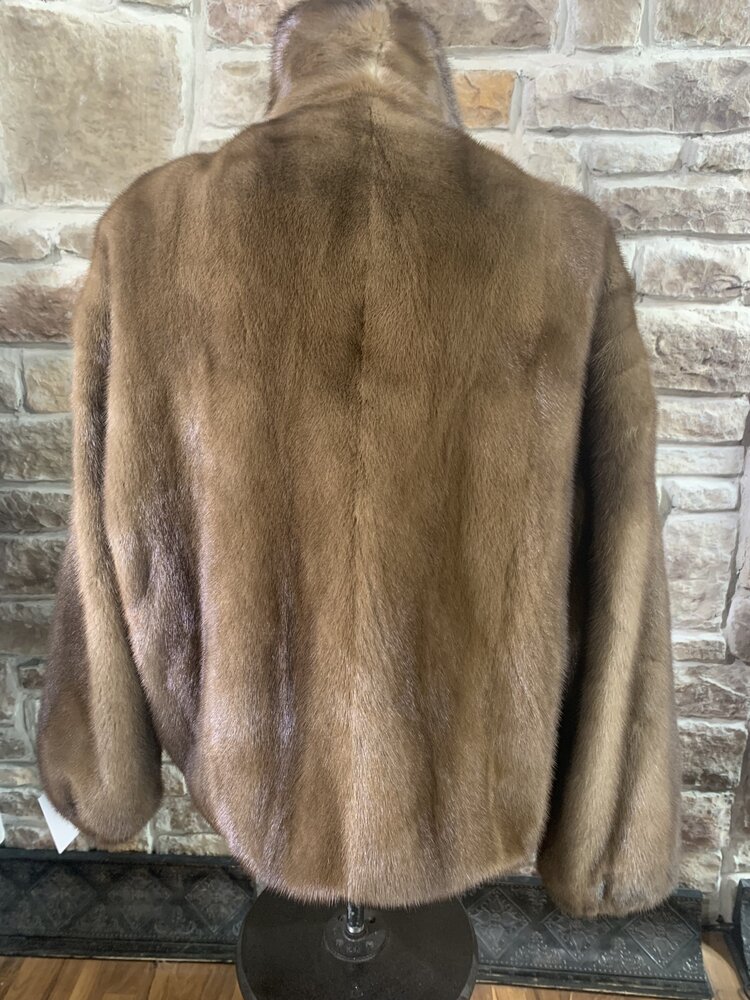 Ranch Mink Jacket, Size XL