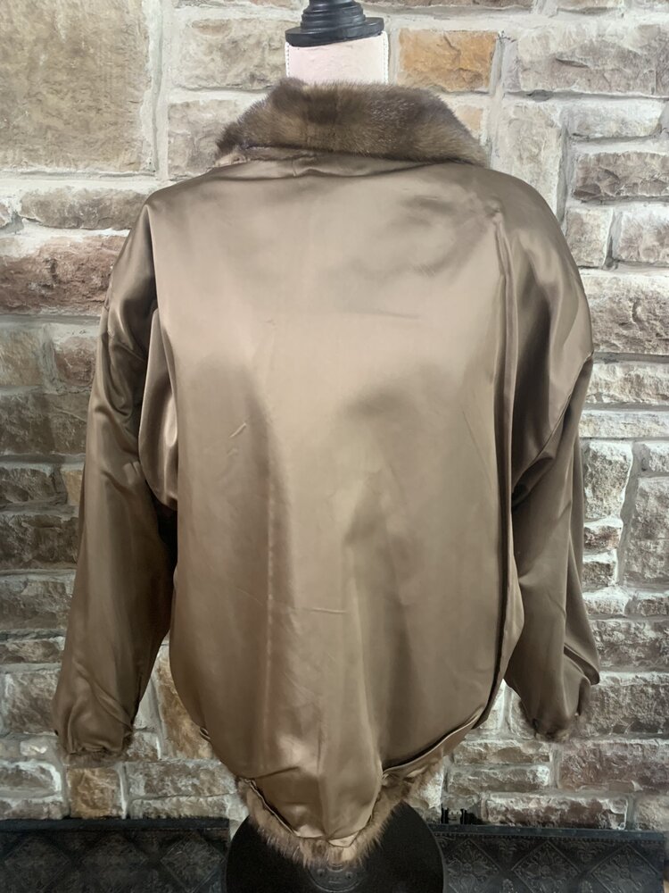 Ranch Mink Jacket, Size XL