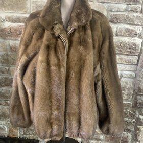 Ranch Mink Jacket, Size XL