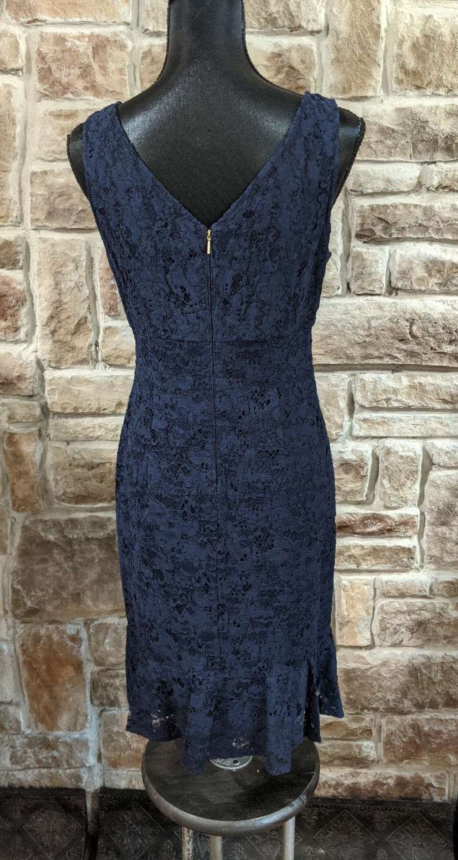 Wallis blue lace dress cheap