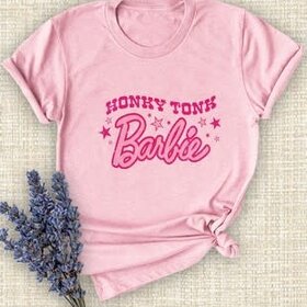 Caramelo Trend Pink Honky Tonk Barbie T-Shirt