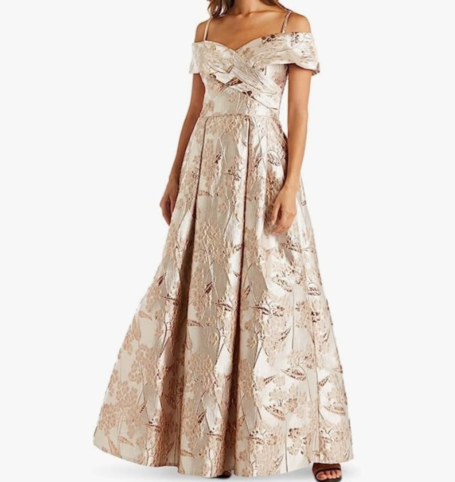 Nightway off the shoulder gown 2025