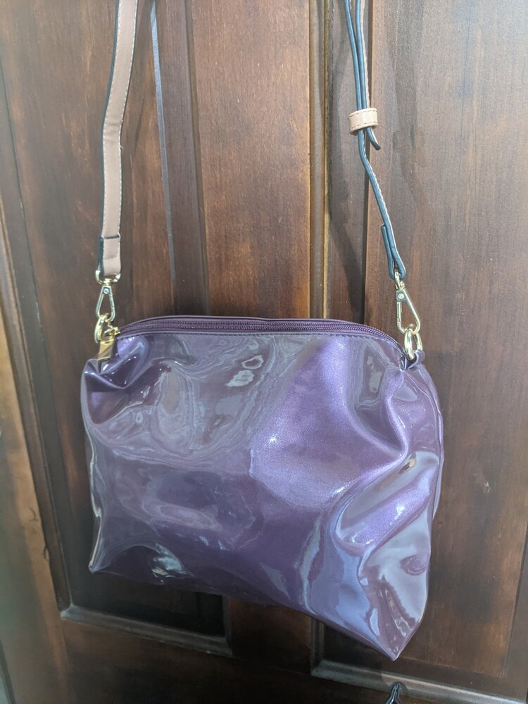 Purple Vegan 3 in 1 Purse