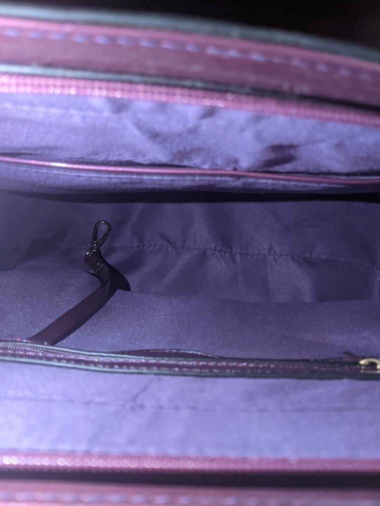 Purple Vegan 3 in 1 Purse