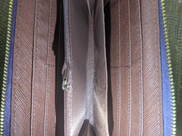 Purple Vegan 3 in 1 Purse