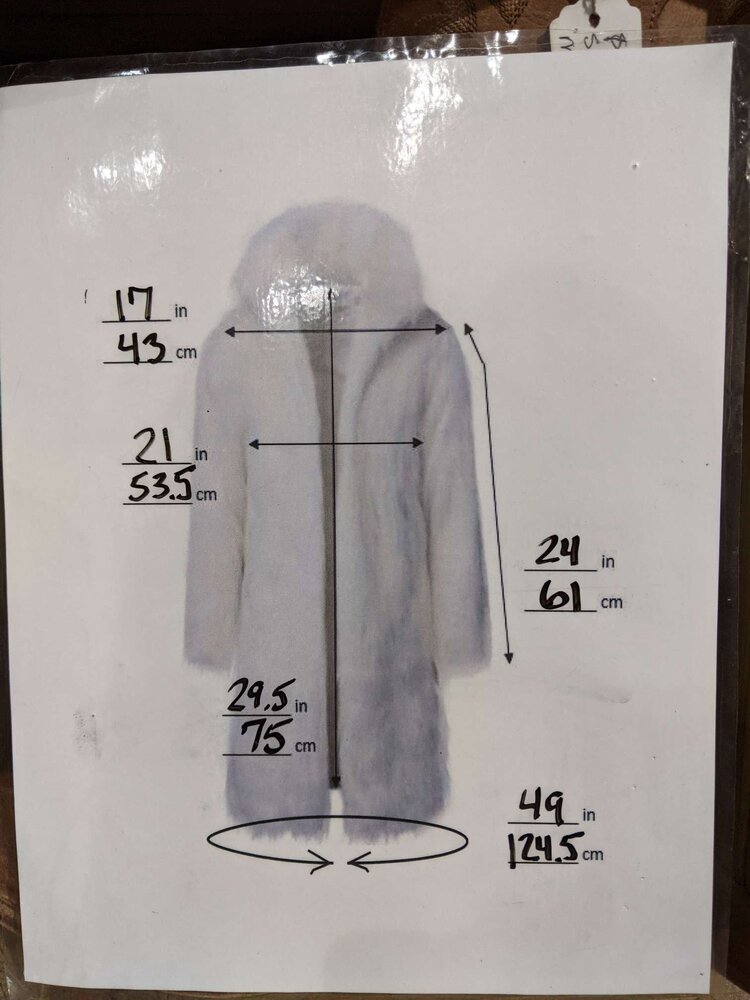 Gray Brown Sheepskin Jacket With Buckle Detailing, Size M