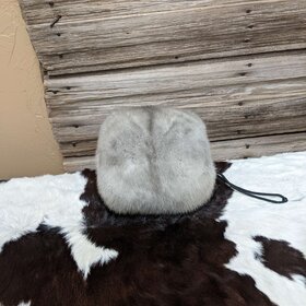 Cerulean Mink Hand Muff