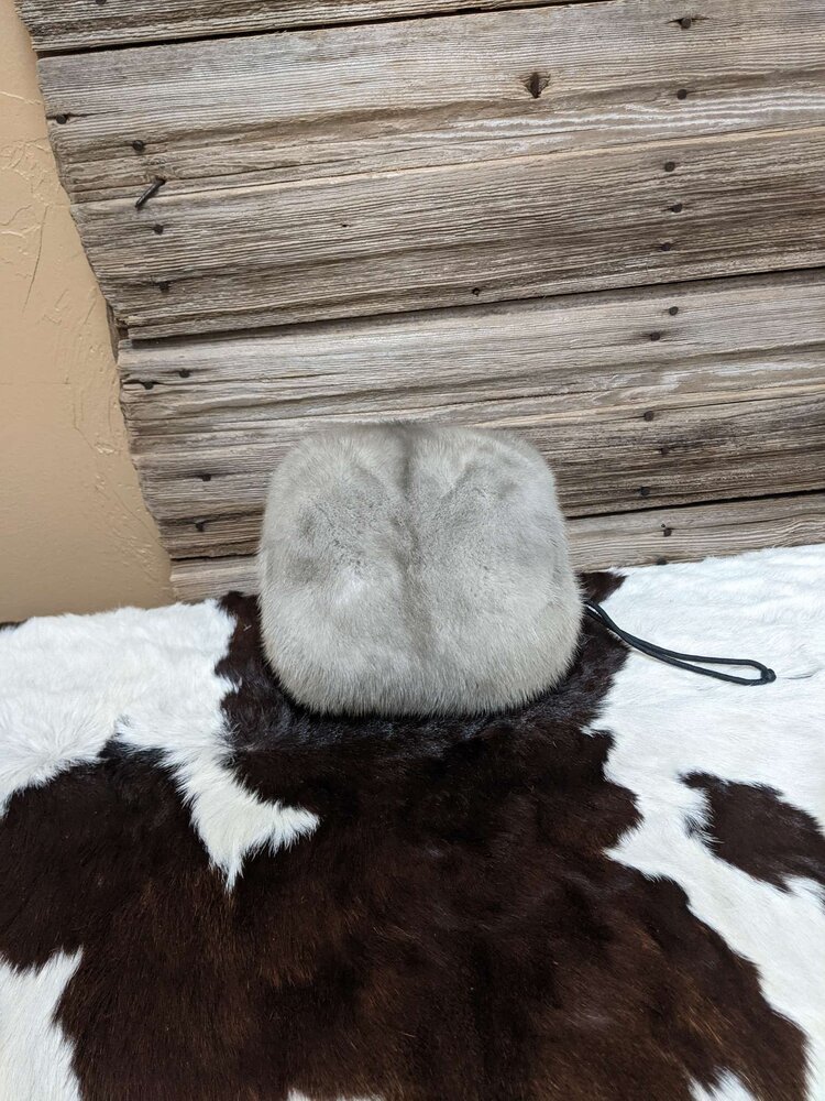 Cerulean Mink Hand Muff