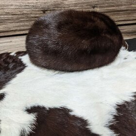 Dark Ranch Mink Beret