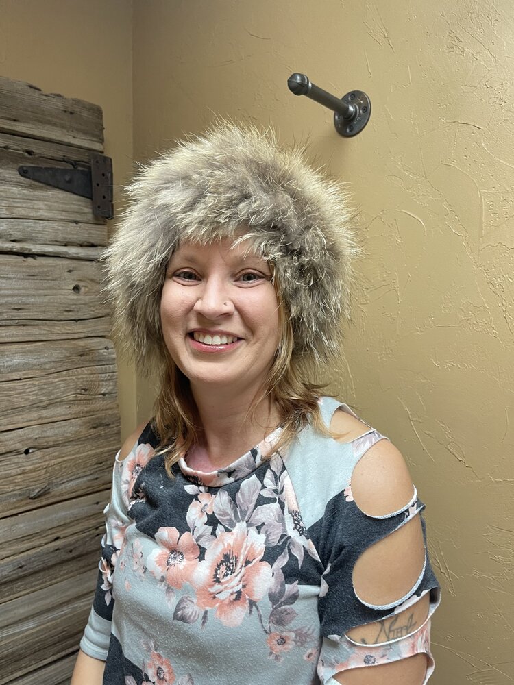 Finn Raccoon Knitted  Fur Headband, O/S