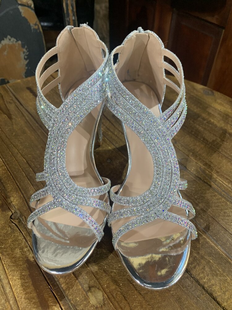 Delicacy Delicacy Perform Silver Strappy Sandal