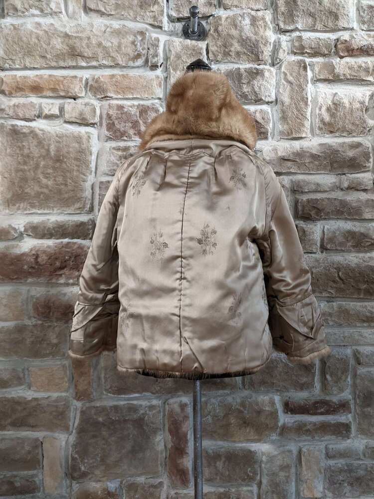 Autumn Haze Mink Jacket, Size M