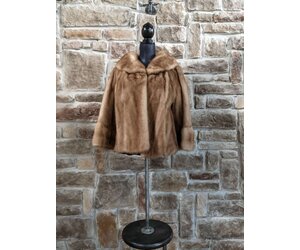 Autumn Haze Mink Jacket, Size M - Elements Unleashed