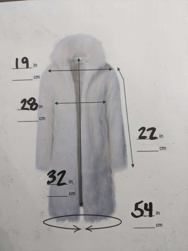 Dawn Mink Stroller, Size M