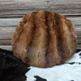 Whiskey Russian Weasel Muff, Size O/S
