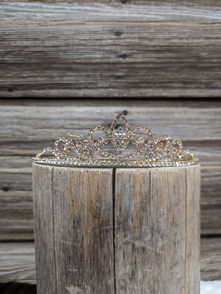 Silver Rhinestone Tiara