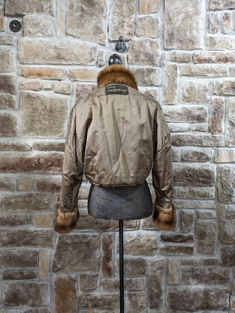 Golden Glow Mink Bolero, Size L